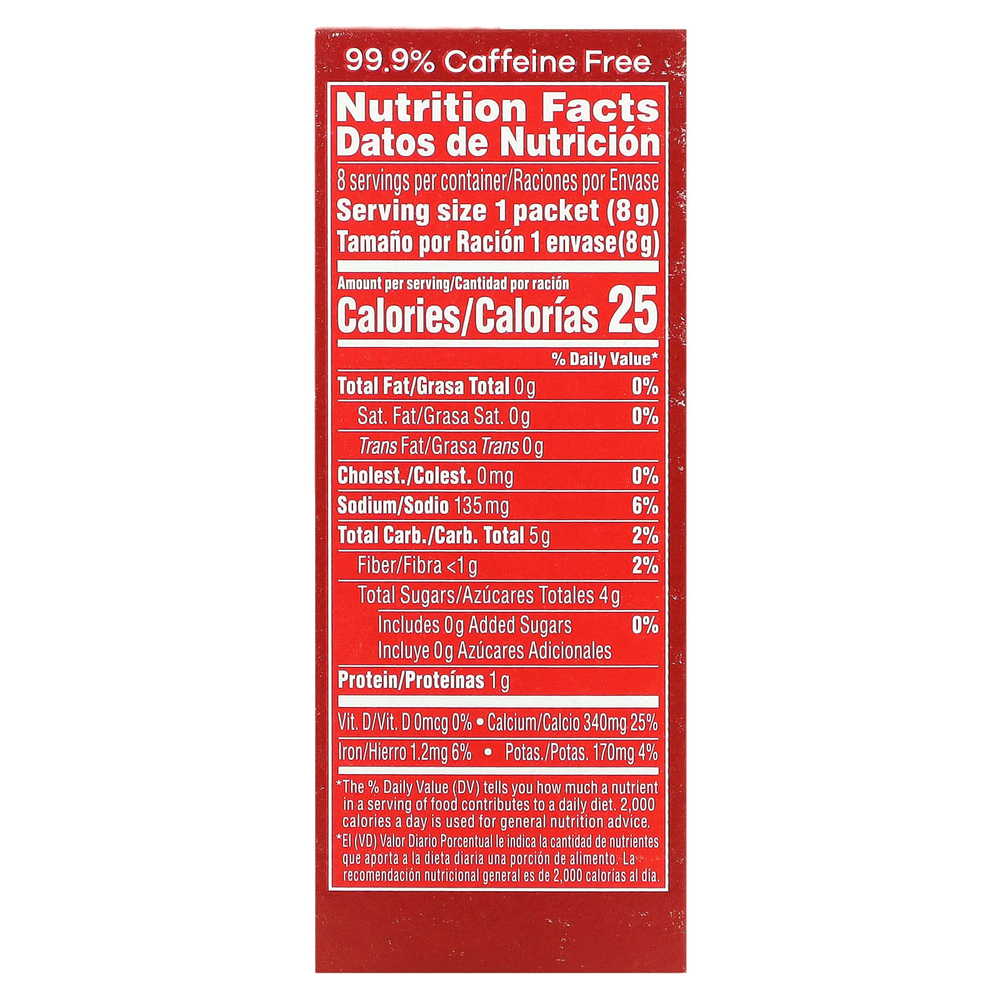 Nestle Hot Cocoa Mix, смесь для приготовления горячего шоколада, насыщенный вкус молочного шоколада, 8 упаковок по 8 г (0,28 унции)