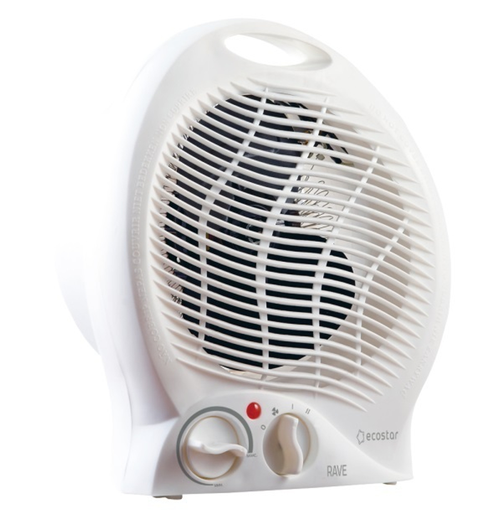 Тепловентилятор Ecostar Rave EFH-RV2000DS-WT