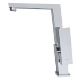 Смеситель для кухни 25k MIXLINE ML20-032 "Quadro" высокий излив боковая ручка