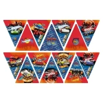 Гирлянда поздравительная «Hot Wheels»