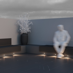 Уличный встраиваемый светильник Outdoor O037-L3B3K