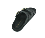 Сабо Tamaris Birkinstocks, женские, натуральная кожа, черные