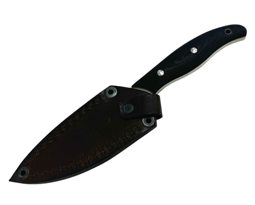 Нож Овощной, ц.м., сталь VG-10, рукоять G10 (с ножнами)