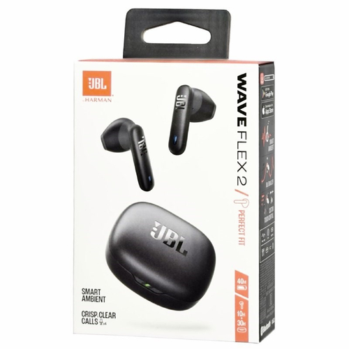 Беспроводные наушники TWS JBL Wave Flex 2 черные