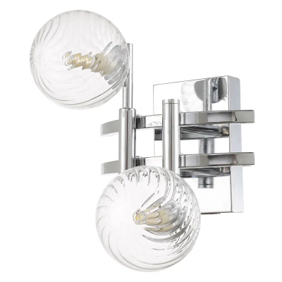 Бра Crystal Lux LUXURY AP2 CHROME 2271/402