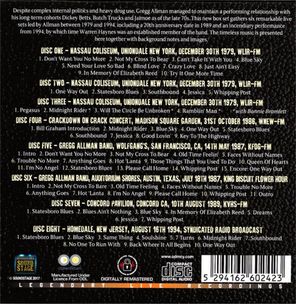 The Allman Brothers Band / Broadcast Collection 1979 - 1994 (8CD)