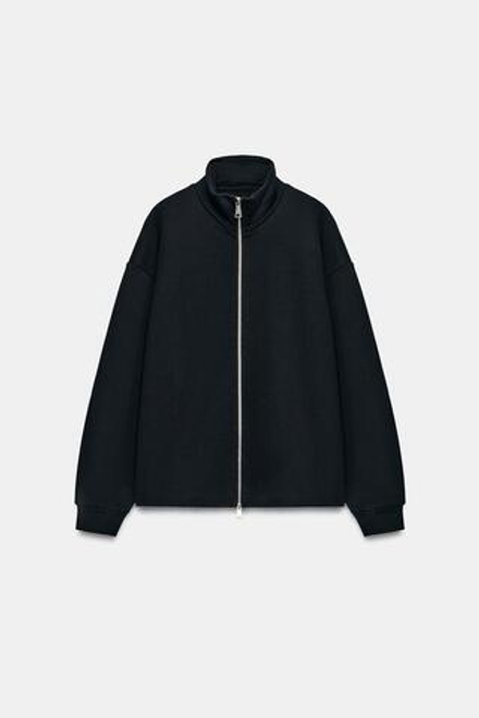 ZARA ТОЛСТОВКА НА МОЛНИИ, СИНИЙ