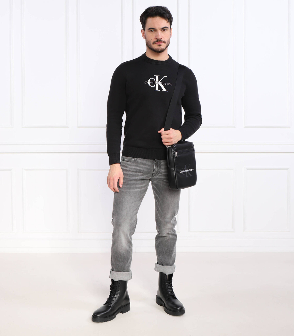 сумка кросс-боди monogram soft CALVIN KLEIN JEANS - черный(K50K510203)