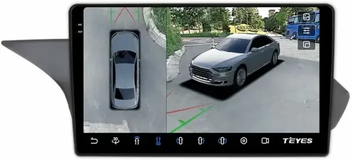 Магнитола для Mercedes-Benz E-класс W212 седан 2012-2015 NTG 4.5 (рамка 10) - Teyes CC3-2K-360 на Android 10, Быстрая, 2K QLED, CarPlay, 4G SIM-слот, 4 камеры в комплекте