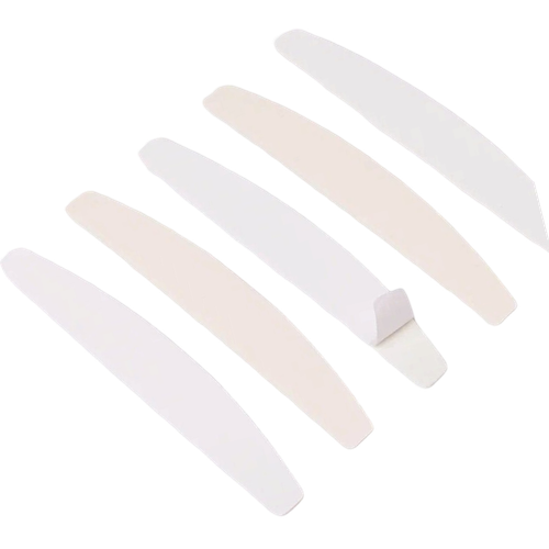 Сменные файлы для пилки лодочки белые мягкая подложка 240 грит White Line, 30 шт