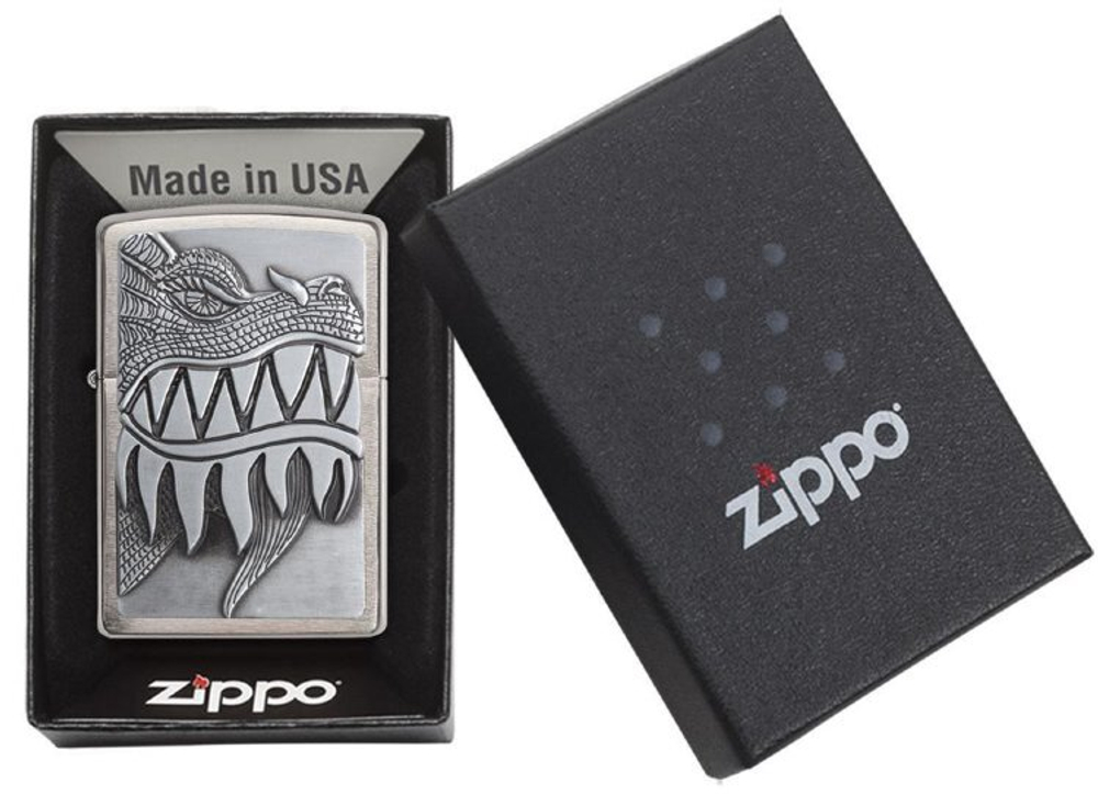 Зажигалка ZIPPO 28969 Firebreathing Dragon