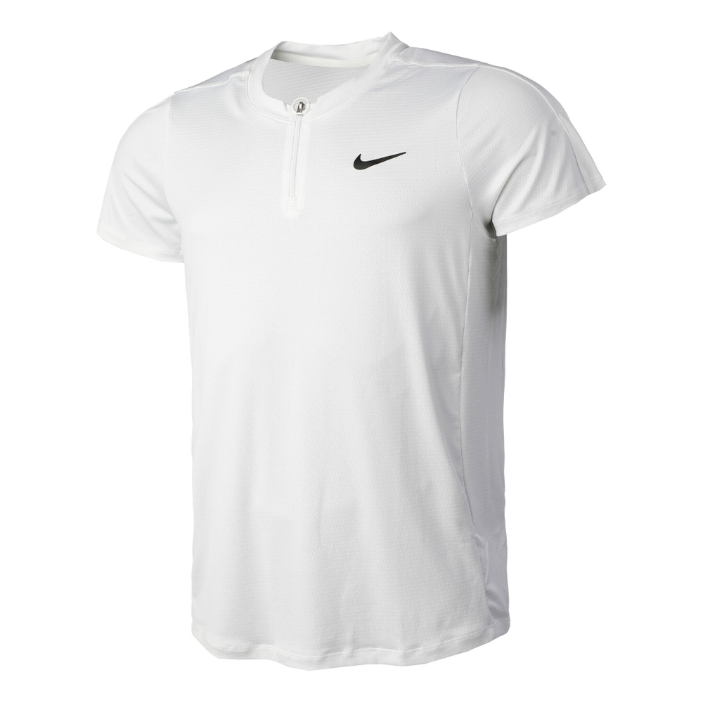 Мужское теннисное поло Nike Dri-Fit Advantage Polo Men - White