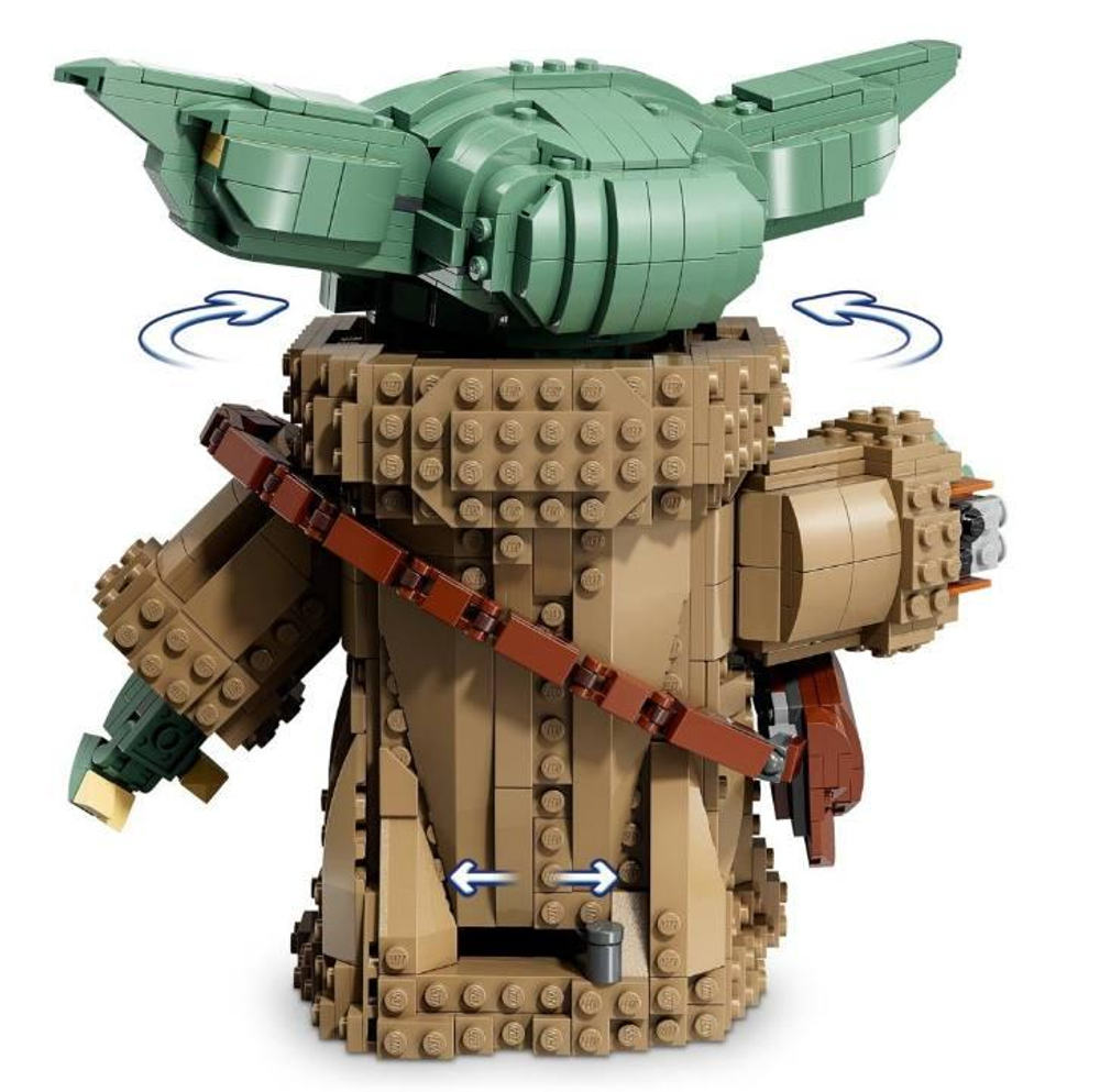 Конструктор Лего звездные войны Грогу 75446 | LEGO Star Wars Grogu (Mandalorian) коллекционная фигурка 1200 деталей 10+