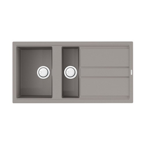 Кухонная мойка Omoikiri Kitagawa 100-2-GR Artceramic/leningrad grey