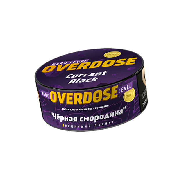 Табак для кальяна Overdose - Currant Black 25 г