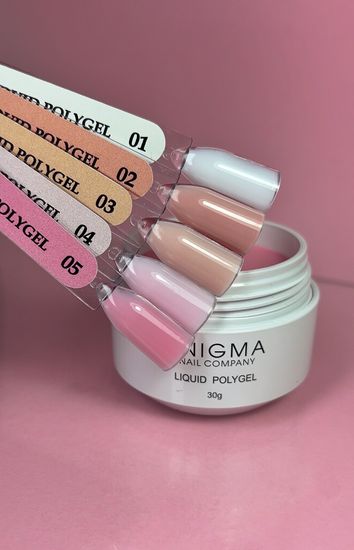 Жидкий полигель ENIGMA Liquid Polygel 02 30 мл.