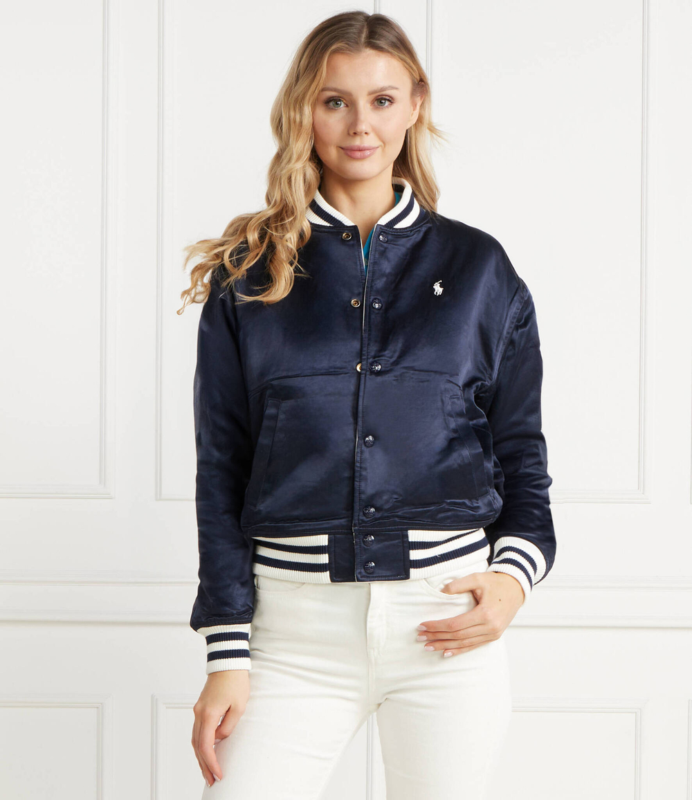 Двухсторонняя куртка бомбер POLO RALPH LAUREN - белый(211924214)
