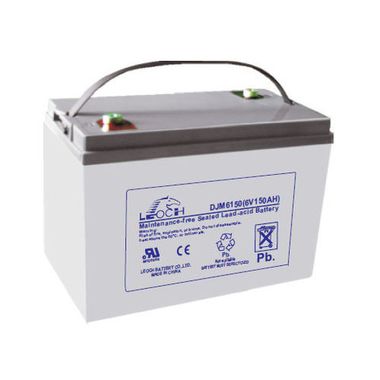 Аккумулятор LEOCH DJM6-150 ( 6V 150Ah / 6В 150Ач ) - фотография