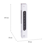 13002-9.3-001UR magnetic LED12W BK CCT+SMART Reluce Technical, LED