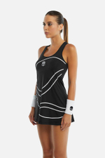 Женская удлиненная футболка Hydrogen 3D TENNIS BALL TECH DRESS (T01833-007)