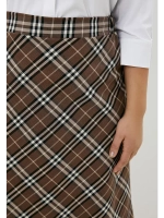 Юбка в клетку plus size