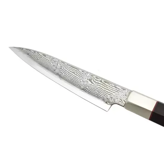 Нож кухонный Zanmai Hybrid Splash Utility 110 мм. HZ2-3001DS