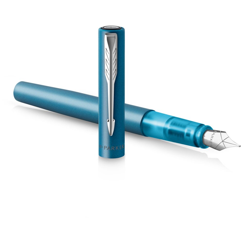 Ручка перьевая Parker "Vector XL Teal" синяя, 0,8мм, подарочная упаковка