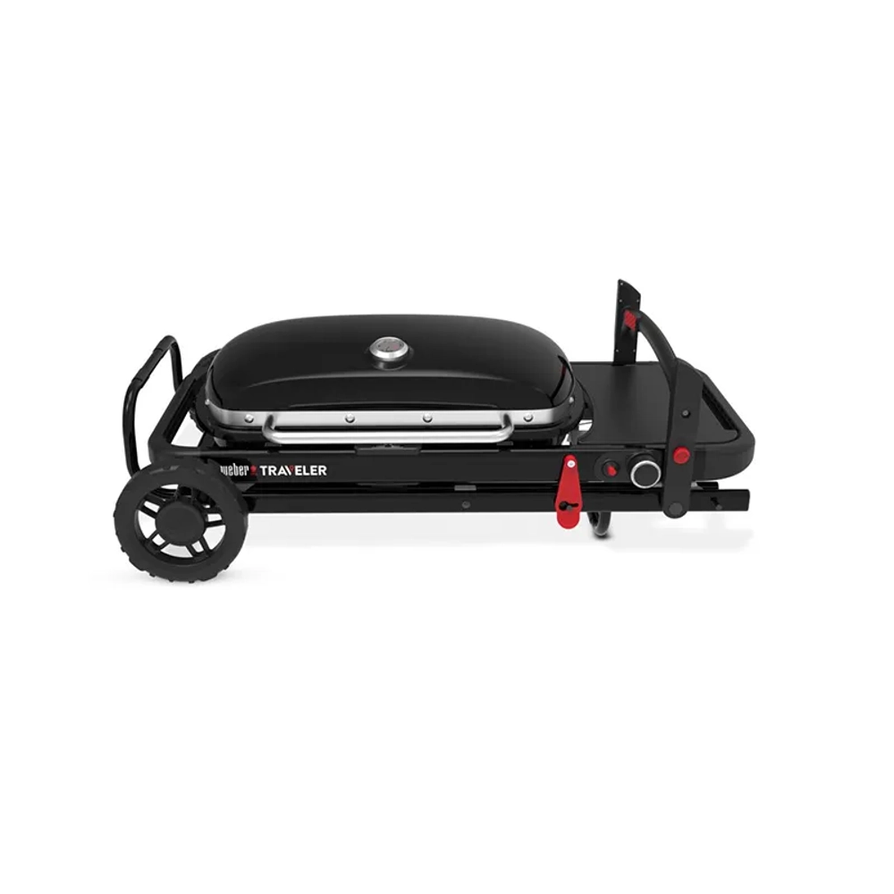 Газовый гриль Weber Traveler NEW 2026, черный