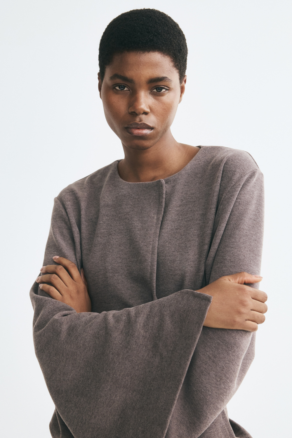 Кардиган с запахом — круглый вырез - H&M