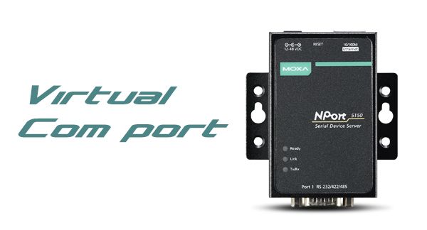 Как настроить NPort в режиме виртуального COM-порта (Real COM Mode)?