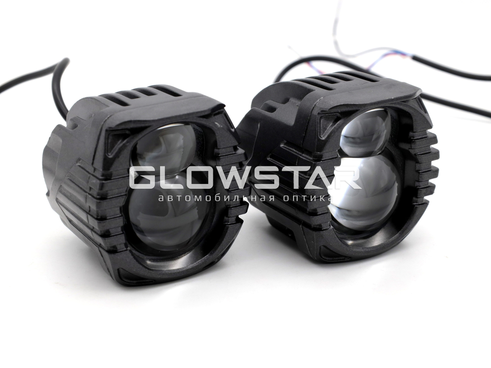 Билед модули Aozoom Y25-01 12V/24V, 35W/45W, универсальное крепление (комплект, 2шт)
