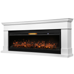 Каминокомплект: Очаг Royal Thermo Aurora RTFP/P-AR60LS, портал California 60 W, белый НС-1721297