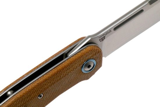 Складной нож MKM "CLAP" MKM/LS01 NC c клинком из стали Böhler M390 Microclean®, рукоять микарта