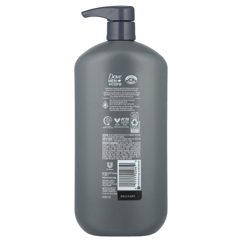 Dove, Men + Care, гель для душа и тела, комфортное очищение, 887 мл (30 жидк. унц.)