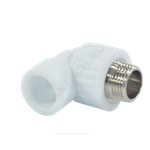 Угольник PP-R комбинированный белый Дн 32х3/4" НР VALFEX 10126132