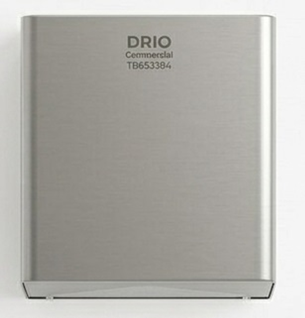 Диспенсер для бумажных полотенец DRIO Commerical TВ653384 нерж.сталь с антипальчиковым покрытием