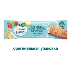 Фрутоняня батончик яблок-банан-клуб 25г