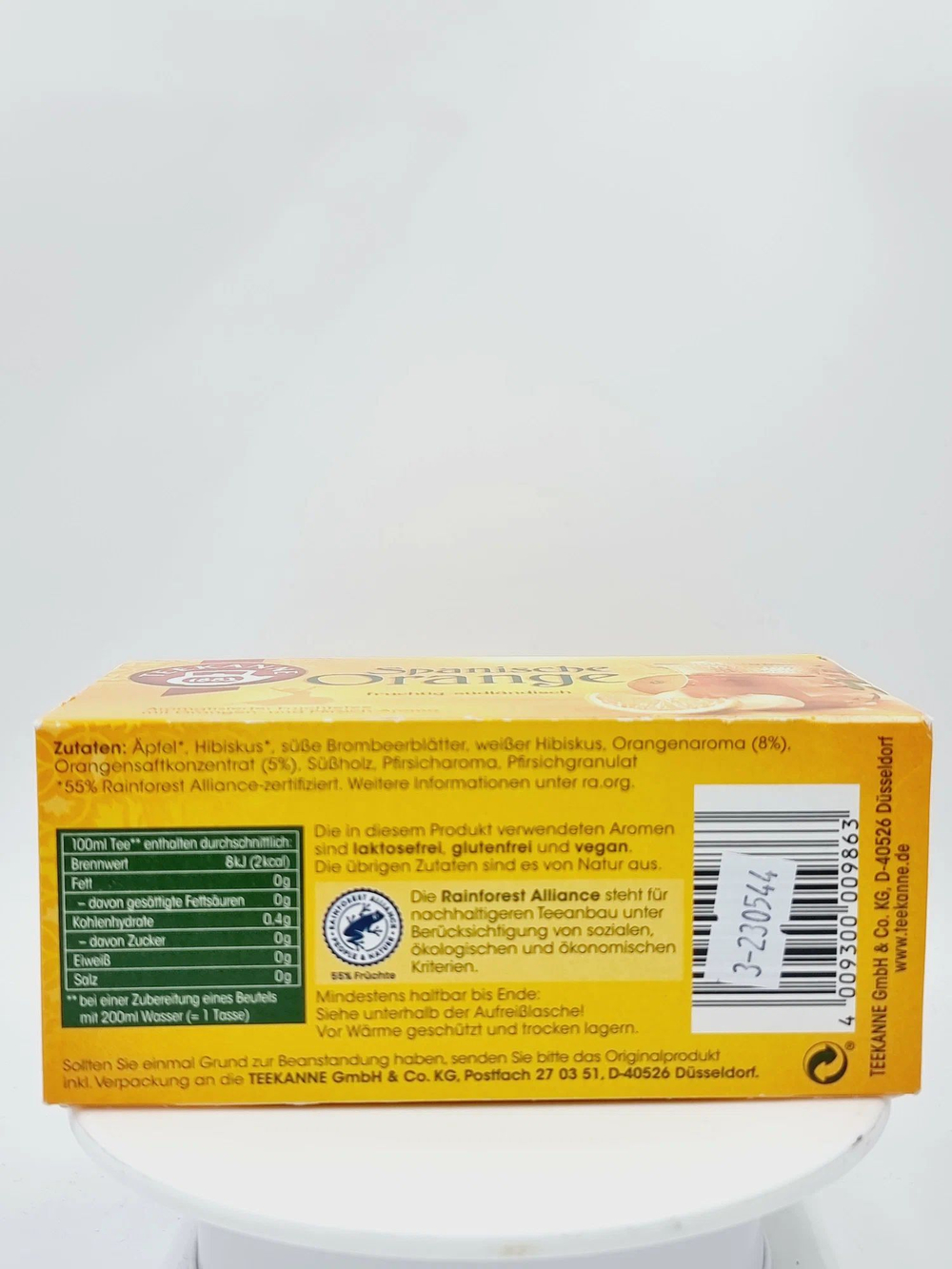 TEEKANNE Фруктовый чай с апельсином Spanish Orange 20 пакетиков, 50 г (Германия)