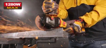 Аккумуляторная угловая шлифовальная машина (УШМ) INGCO CAGLI4128112 INDUSTRIAL 42 В 115 мм 2х2,5 Ач