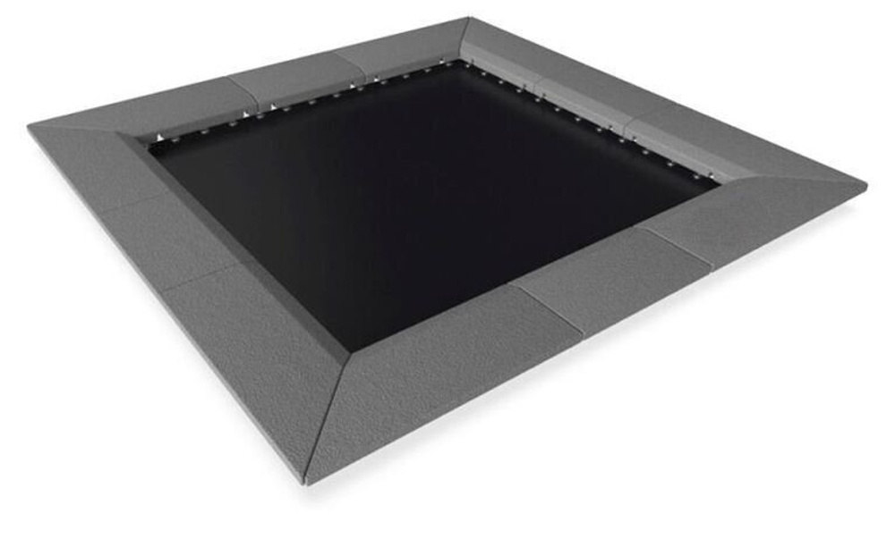 Квадратный батут 150x150 см
