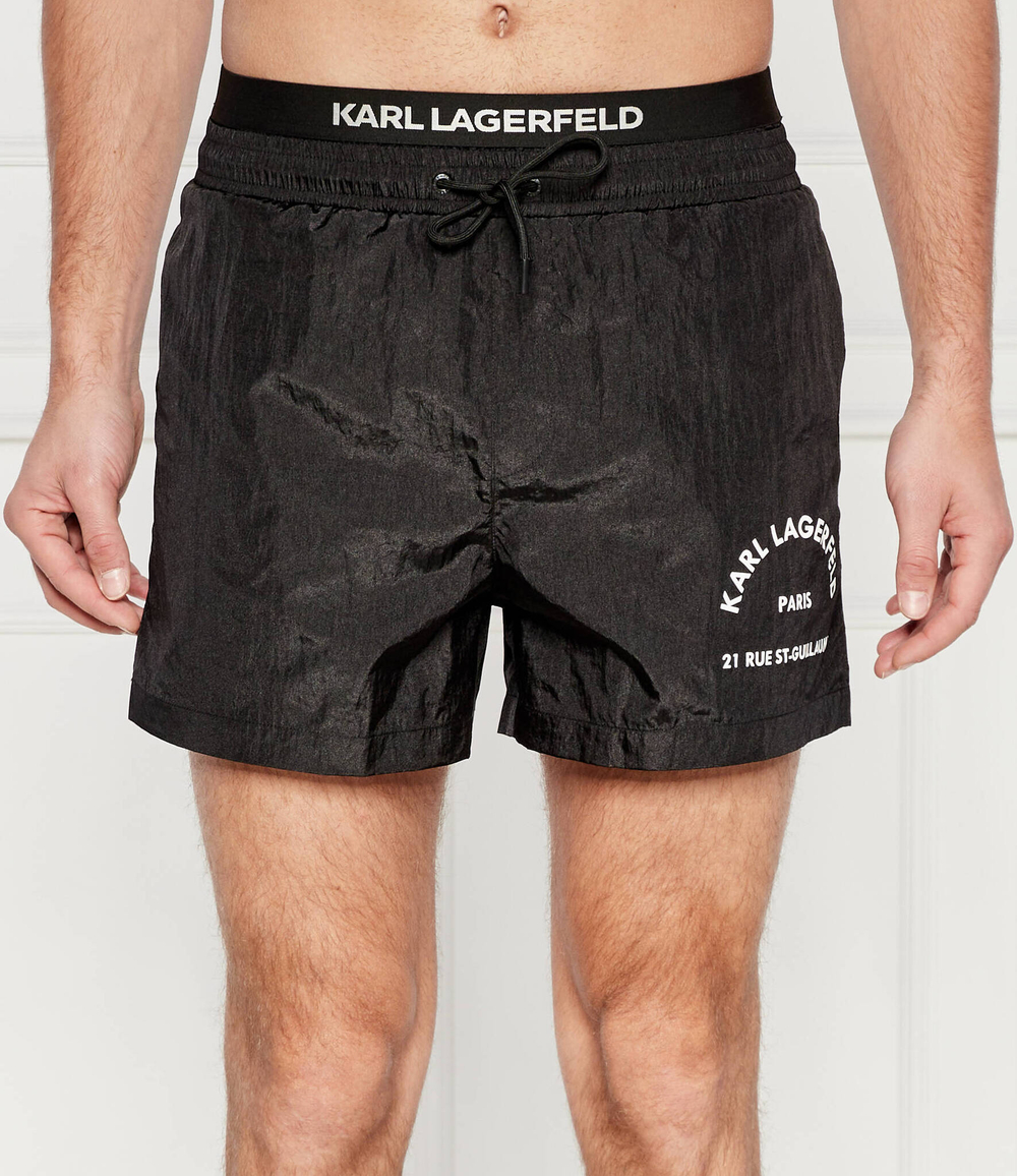 Шорты для плавания Karl Lagerfeld - черный(235M2201)
