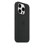 Силиконовый чехол с поддержкой MagSafe Apple Silicone Case для iPhone 15 Pro, Black (Черный)