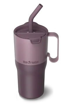 Термостакан Klean Kanteen Rise Tumbler 26oz Straw Lid (770 мл) Dusty Orchid