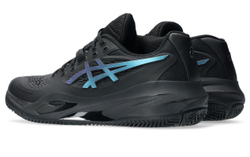 Женские Кроссовки теннисные Asics Gel-Resolution X Clay Night Energy - black/prism blue