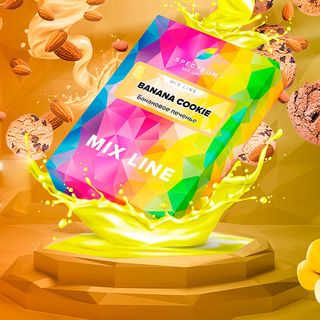 Купить Табак Spectrum Mix Line - Banana Cookie 40 г