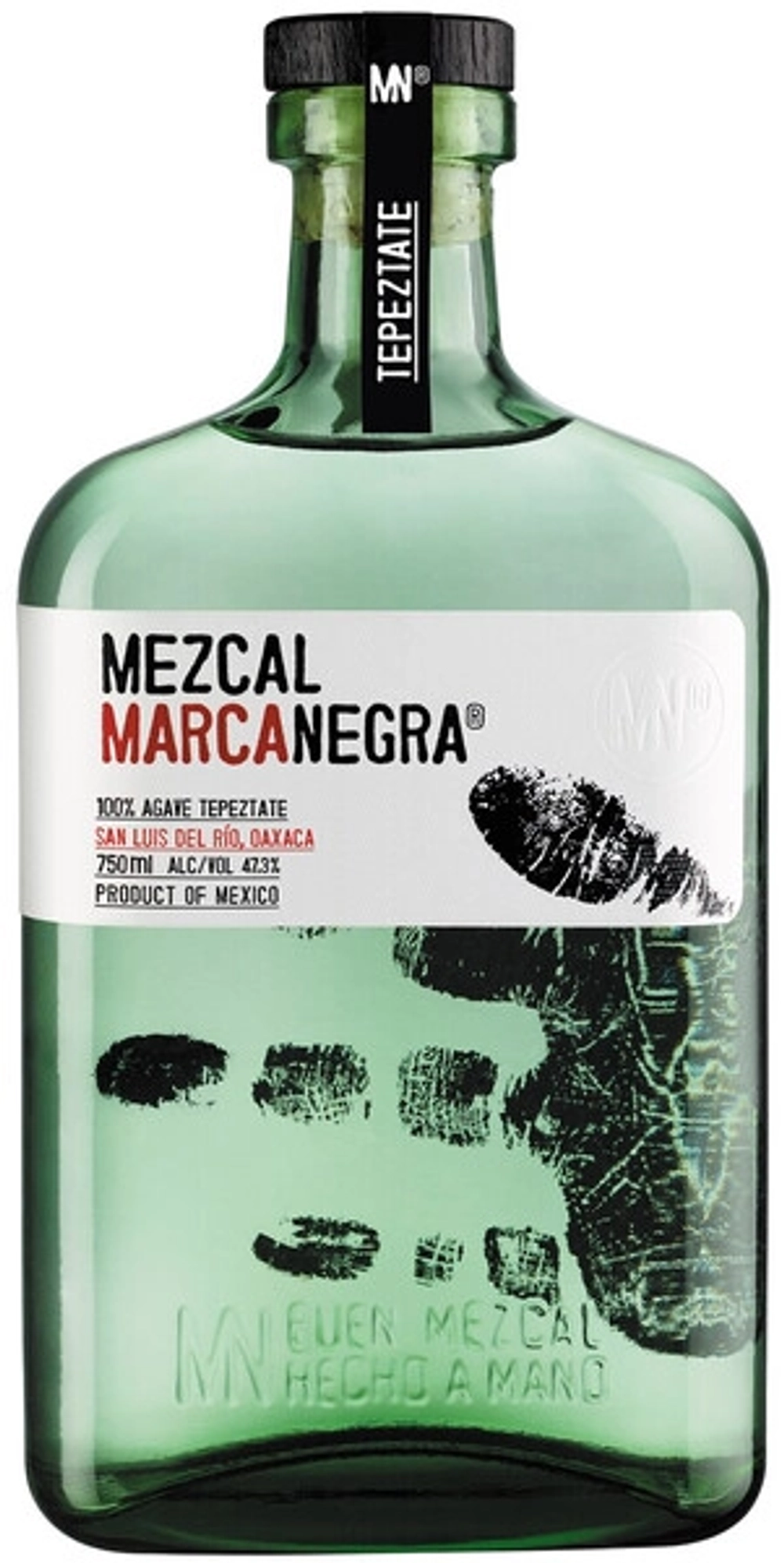 Мескаль Marca Negra Tepeztate, 0.7 л