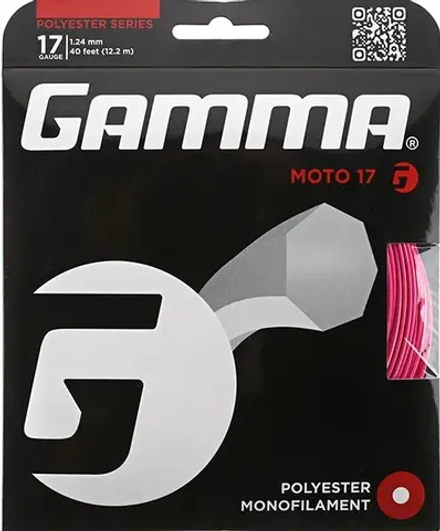 Струны теннисные Gamma MOTO (12.2 m) - pink