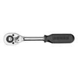 Ключ-трещотка 1/2", 45 зубьев, с быстрым сбросом, CrV, хром Сибртех — фото 3