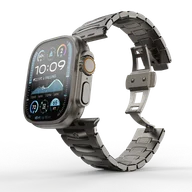 Ремешок для Apple Watch 49/46/45 - ROYAL II Серый/Сталь