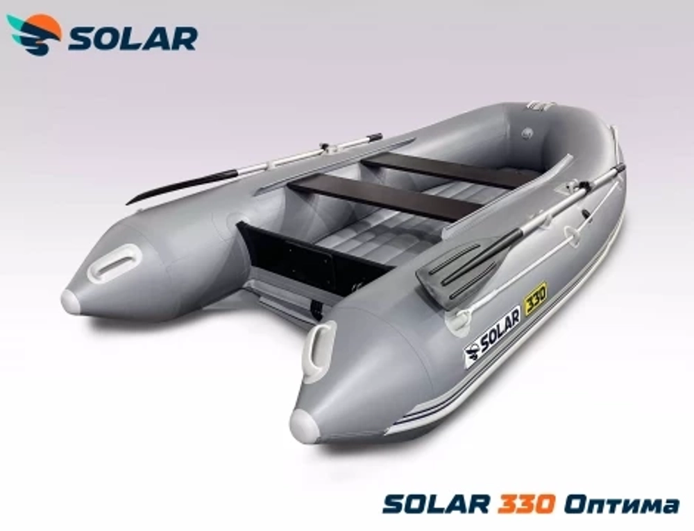 Лодка надувная моторная solar-330 к (оптима)